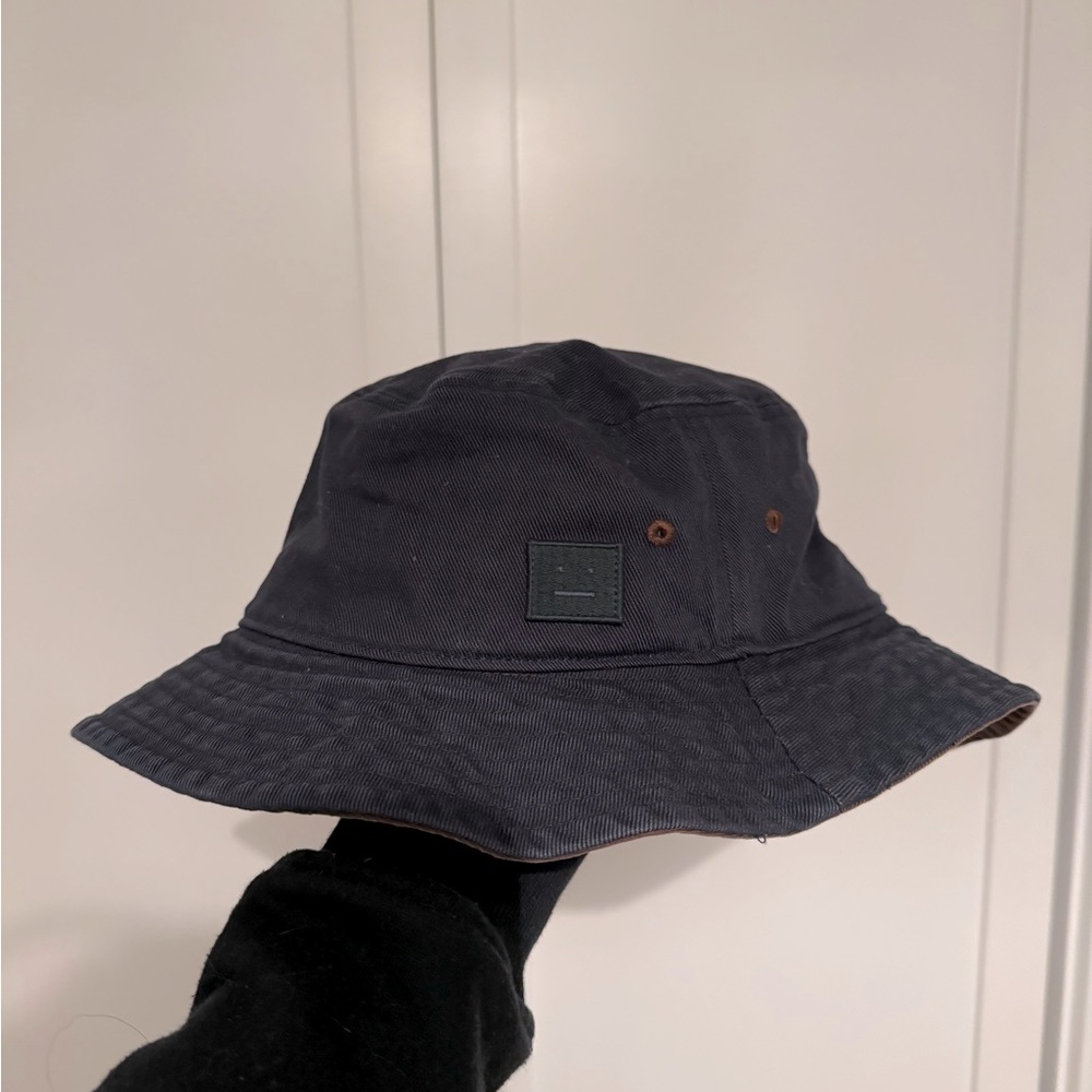 Acne studios bucket hat.